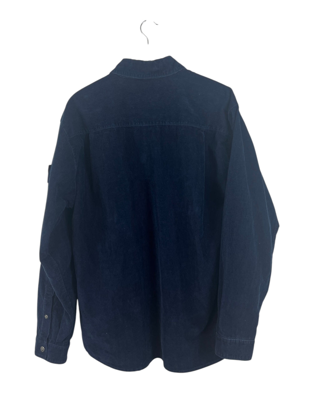 Stone Island Indigo Micro Corduroy Rinsed Overshirt