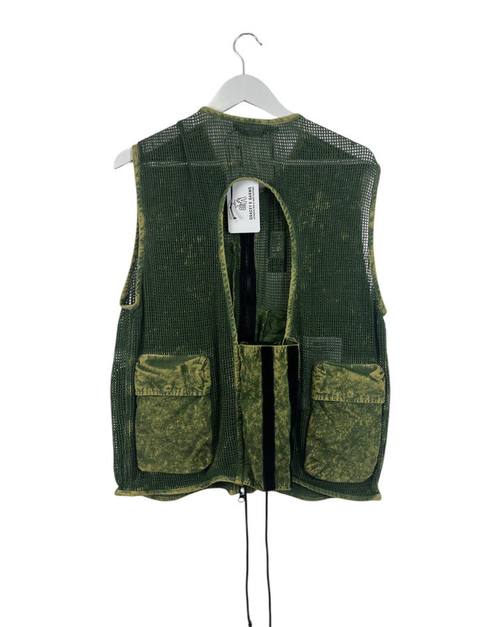 Stone Island Ripstop Cotton Mesh Off-Dye OVD Gilet