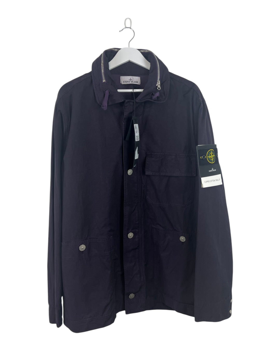 Stone Island Cupro Cotton Twill-TC