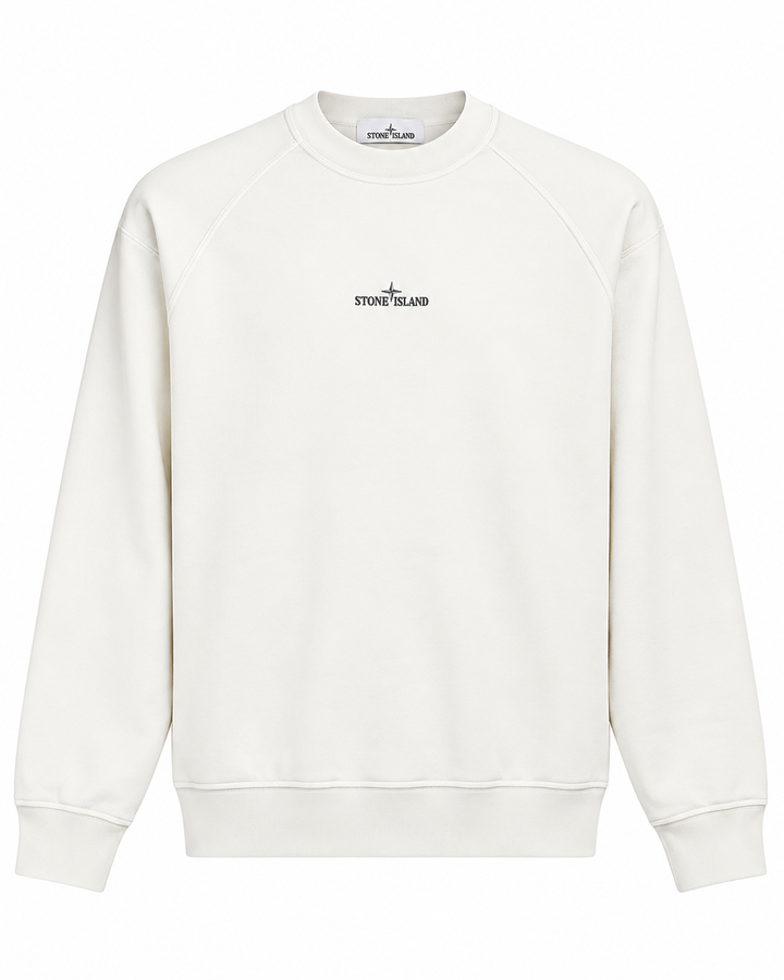 Stone Island Oversized-fit crewneck sweatshirt with 'Desert' print cotton fleece
