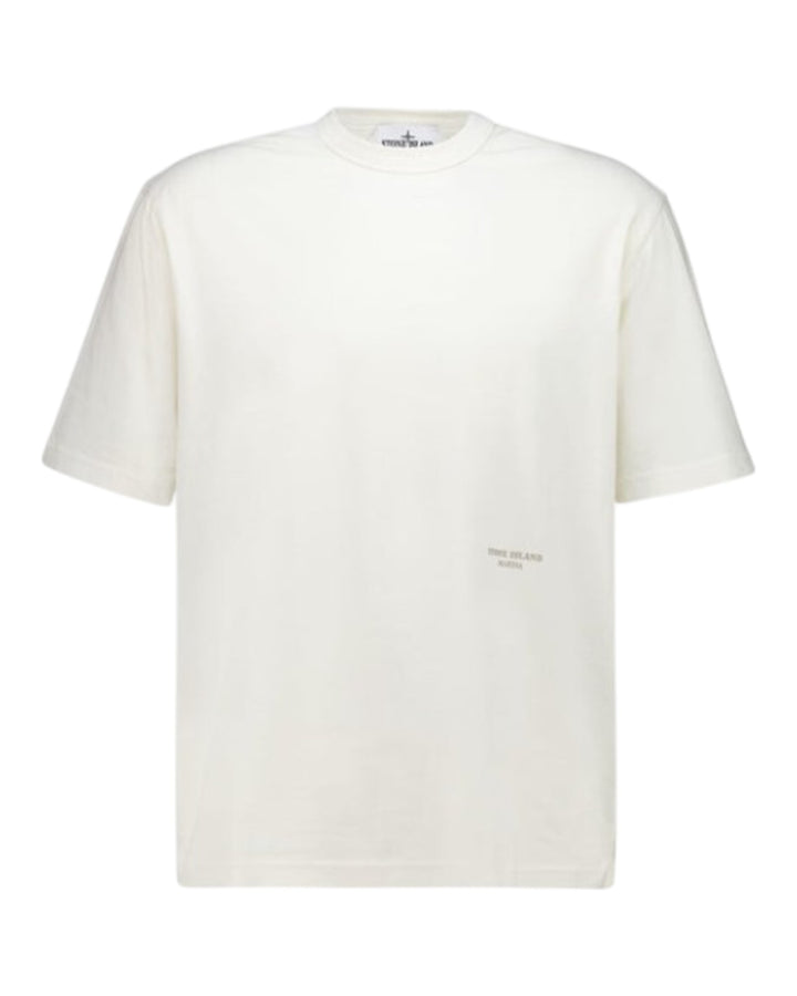 Stone Island Combed Organic Cotton Jersey Marina T-Shirt