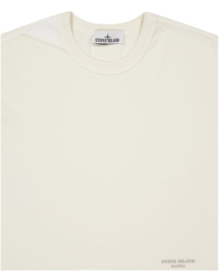 Stone Island Combed Organic Cotton Jersey Marina T-Shirt