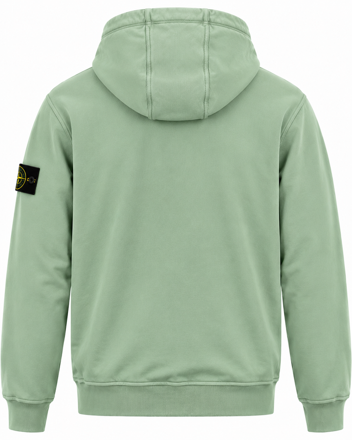 Stone Island Cotton Fleece Hooded Sweatshirt