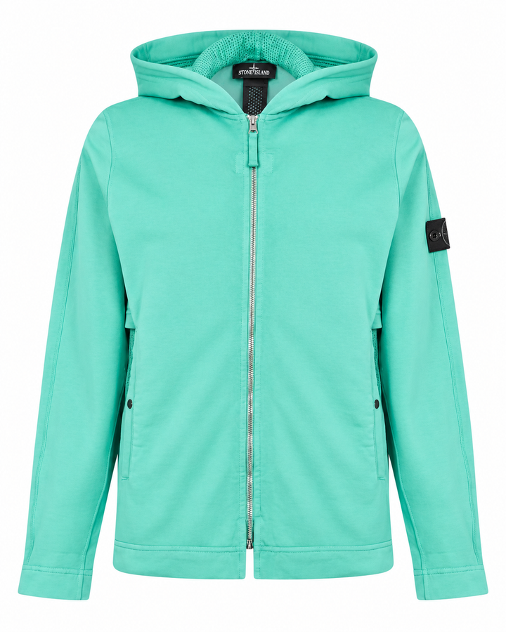 Stone Island Shadow Project Mesh Zipped Hoodie