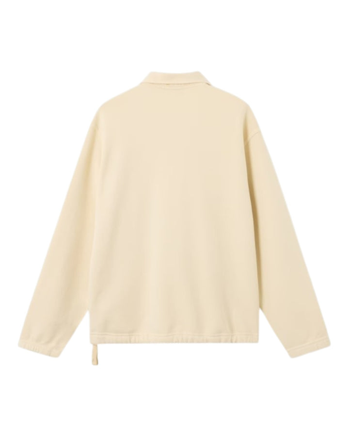 Stone Island x New Balance Organic Cotton Fleece Oversized Polo Shirt