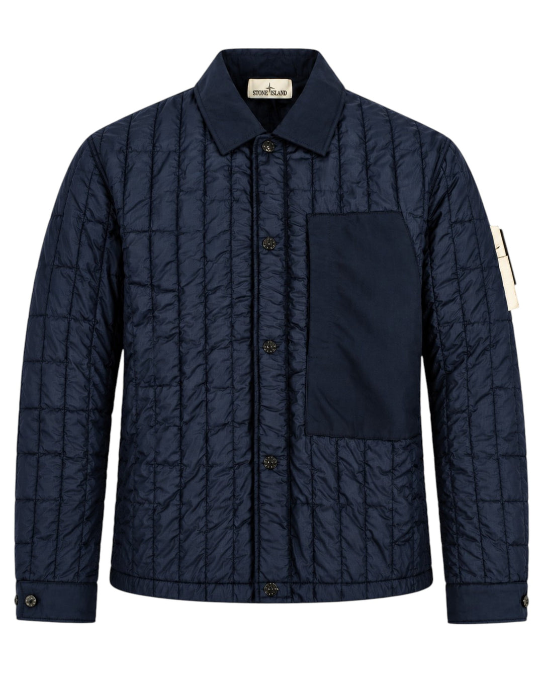 Stone Island Ultralight Nylon Quilted TC Jacket with Anti-Drop