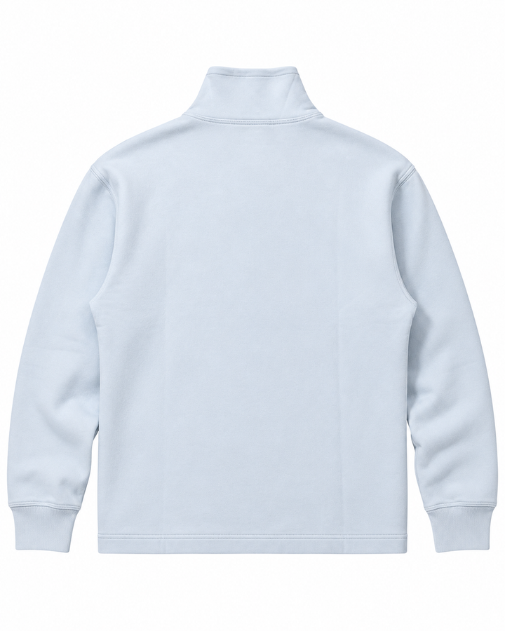 Stone Island Marina 1/4 Zip Sweatshirt Heavy Organic Cotton Fleece