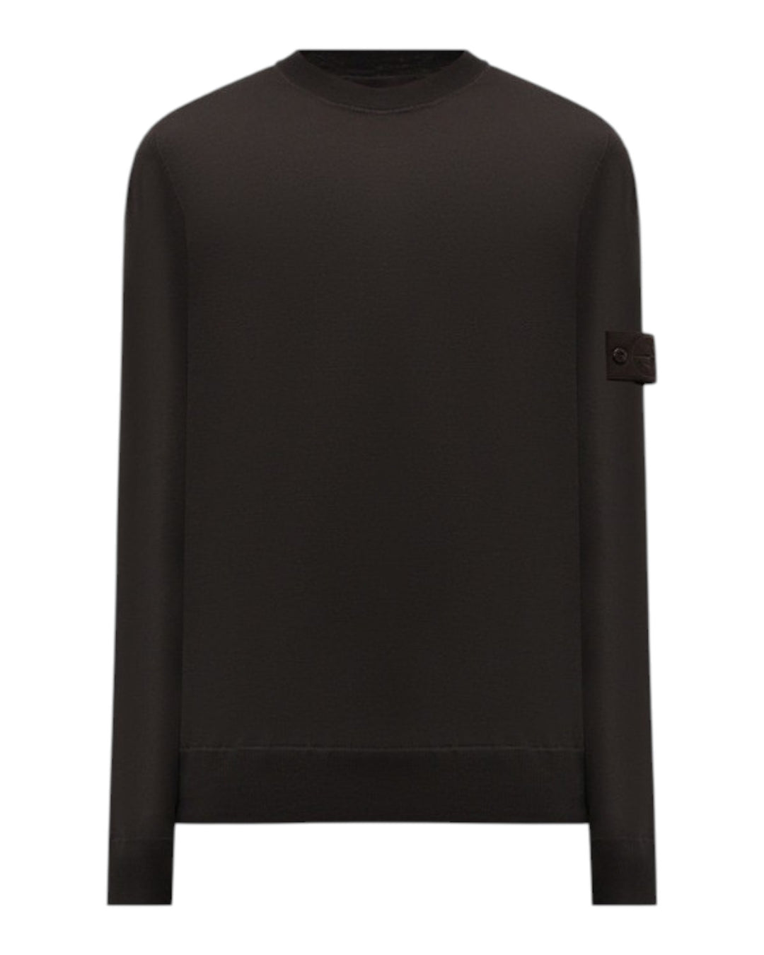 Stone Island Ghost Piece Crewneck Knit Sweatshirt