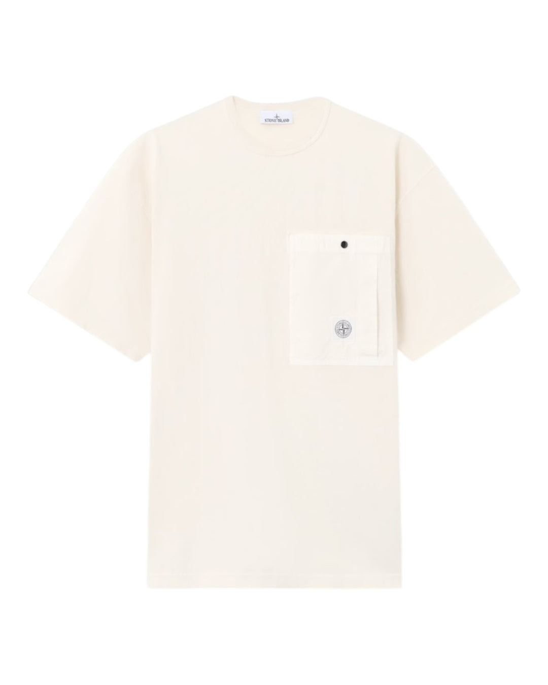 Stone Island Combed Organic Cotton Jersey Chest Pocket T-Shirt