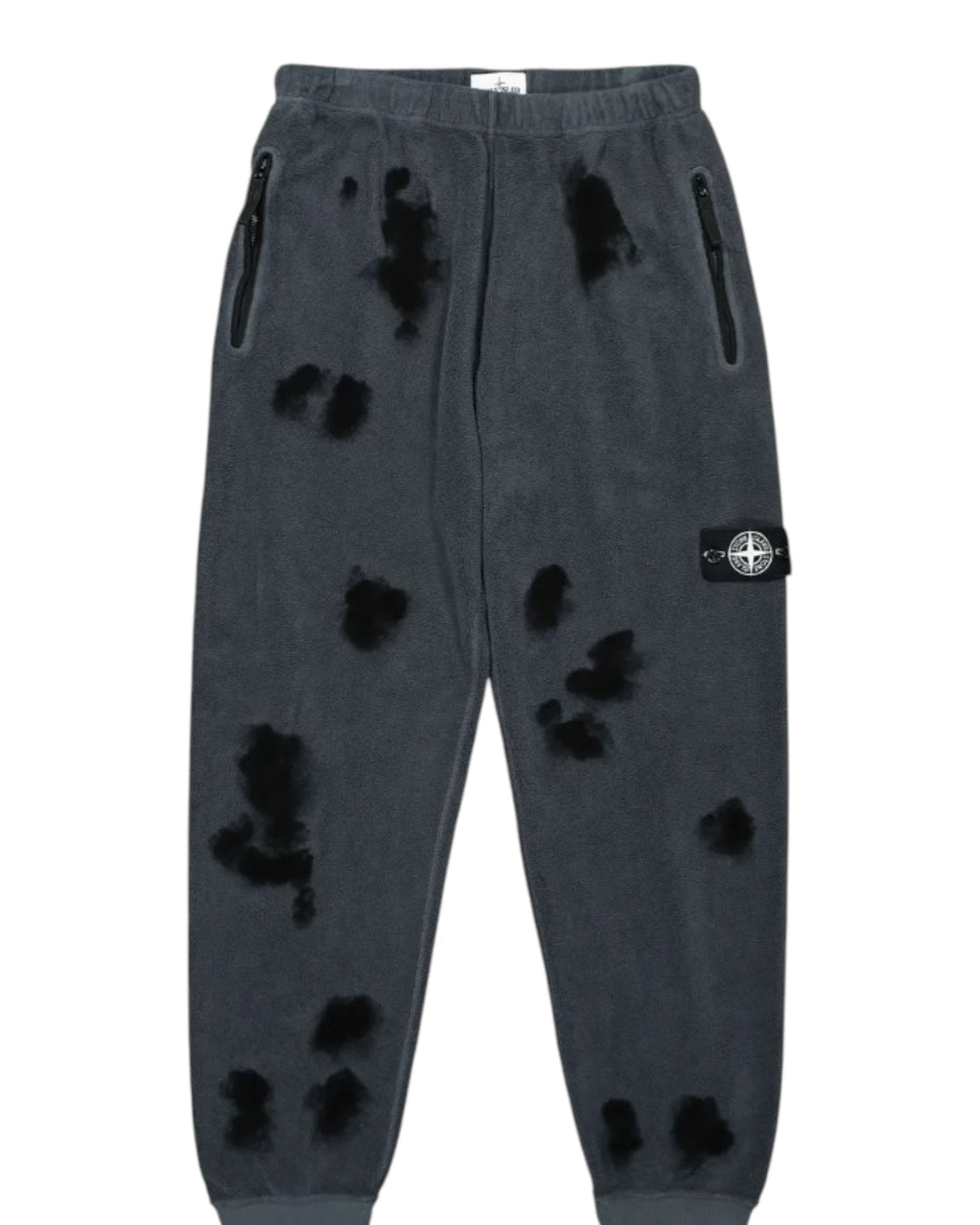 Stone Island Hand Coloured Cotton Pile Fleece Joggers
