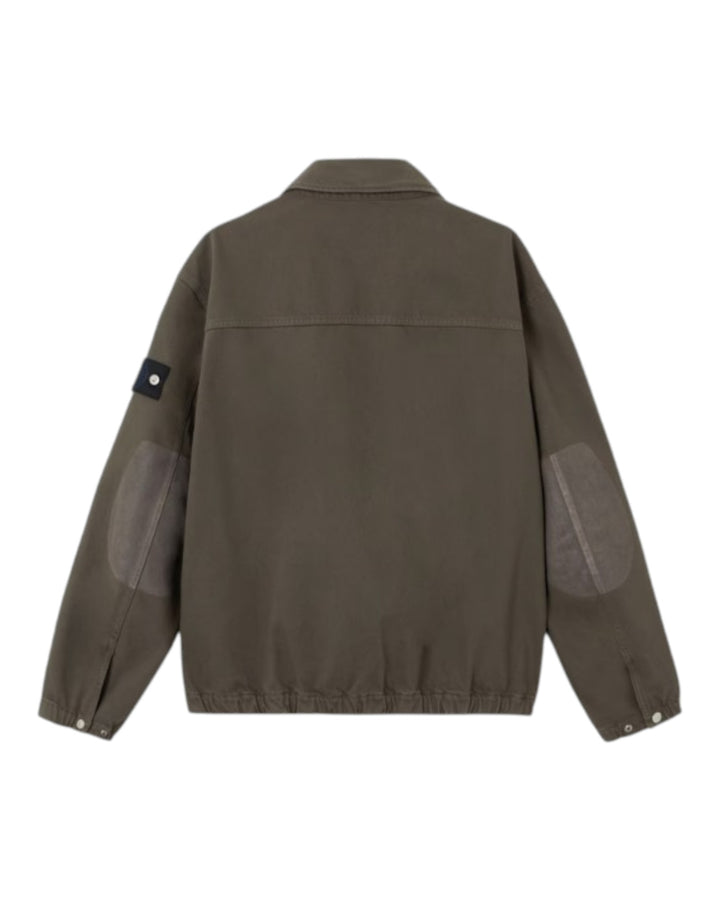 Stone Island Light Bull Denim-TC Coach Jacket