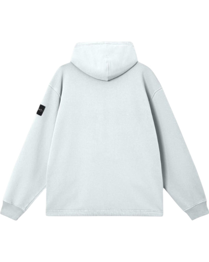 Stone Island Reflective Garment Lamination Zip Up Hoodie
