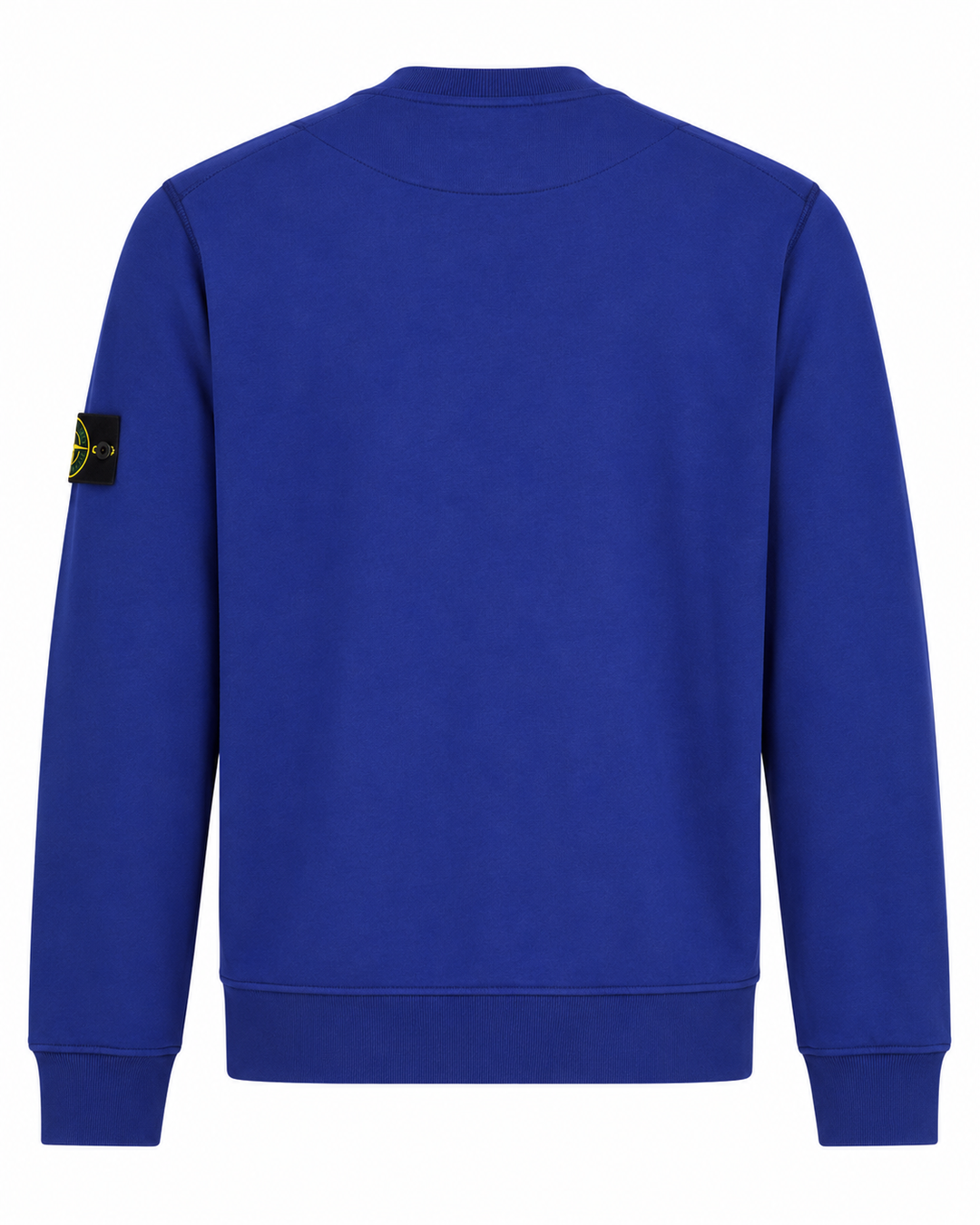 Stone Island Garment Dyed Cotton Fleece Crewneck Sweatshirt