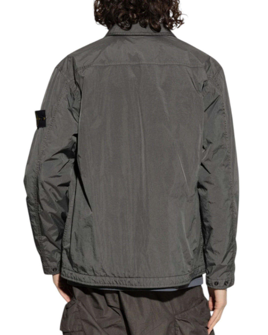 Stone Island Crinkle Reps NY Padded Overshirt