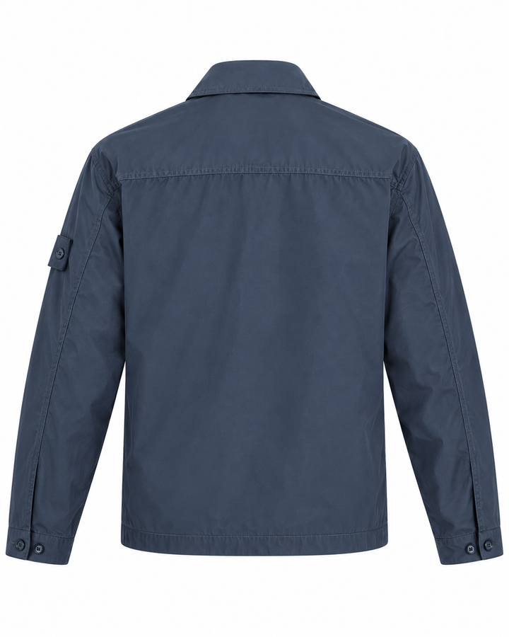 Stone Island All-Weather Cotton Canvas Ghost Piece Overshirt