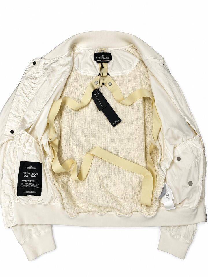 Stone Island Shadow Project PELLEOVO Cotton-TC Bomber Jacket
