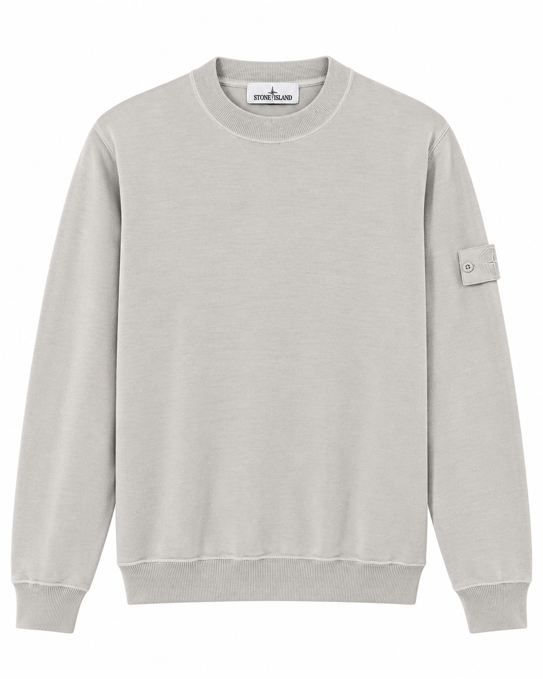 Stone Island Ghost Light Pure RWS Wool Crewneck Jumper