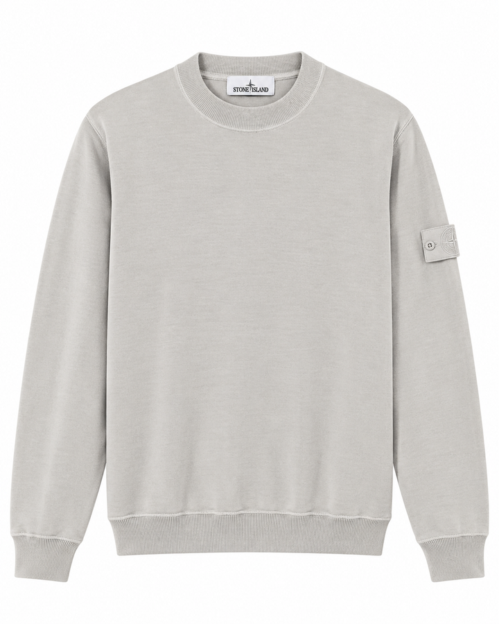 Stone Island Ghost Light Pure RWS Wool Crewneck Jumper