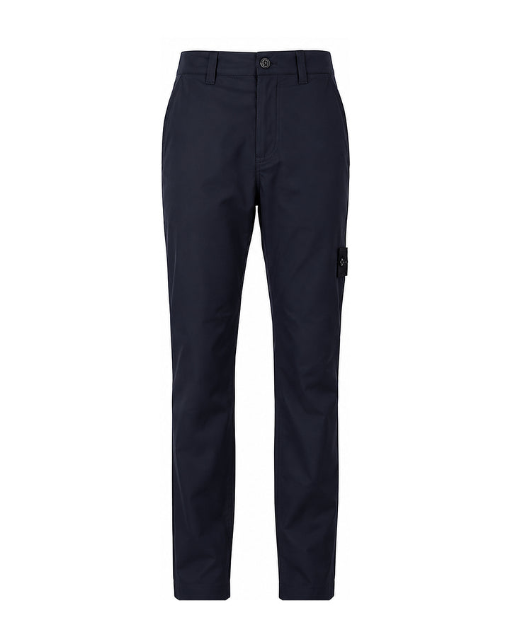 Stone Island Ghost All-Weather Cotton Canvas Slim-Fit Chino Trousers