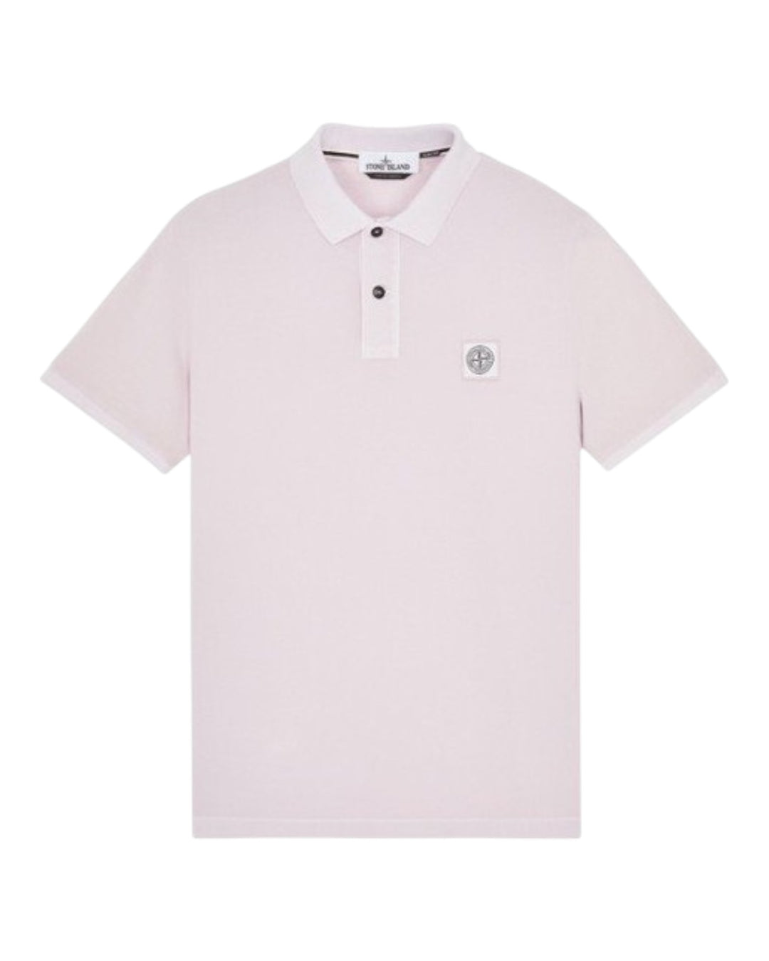 Stone Island Stretch Cotton Piqué Polo Shirt