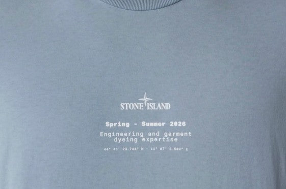 Stone Island Organic Cotton Jersey Graphic T-Shirt