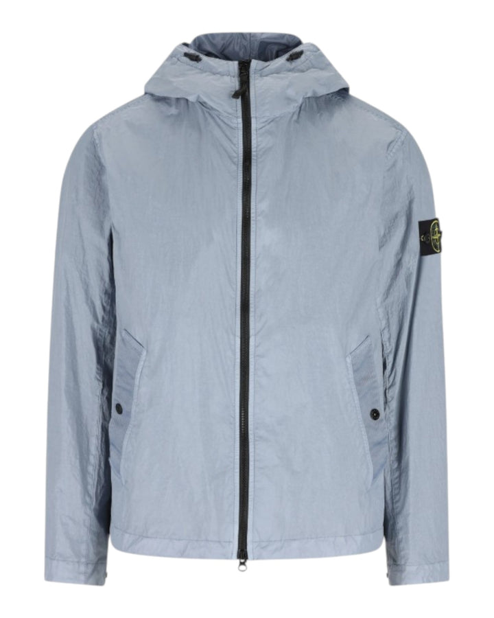 Stone Island Garment Dyed Crinkle Reps NY Hooded Jacket
