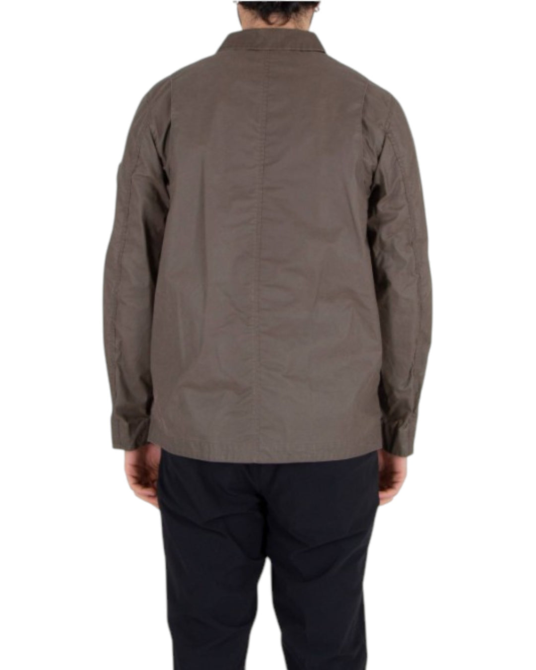 Stone Island Waxed Pigment Cotton Tela Field Jacket