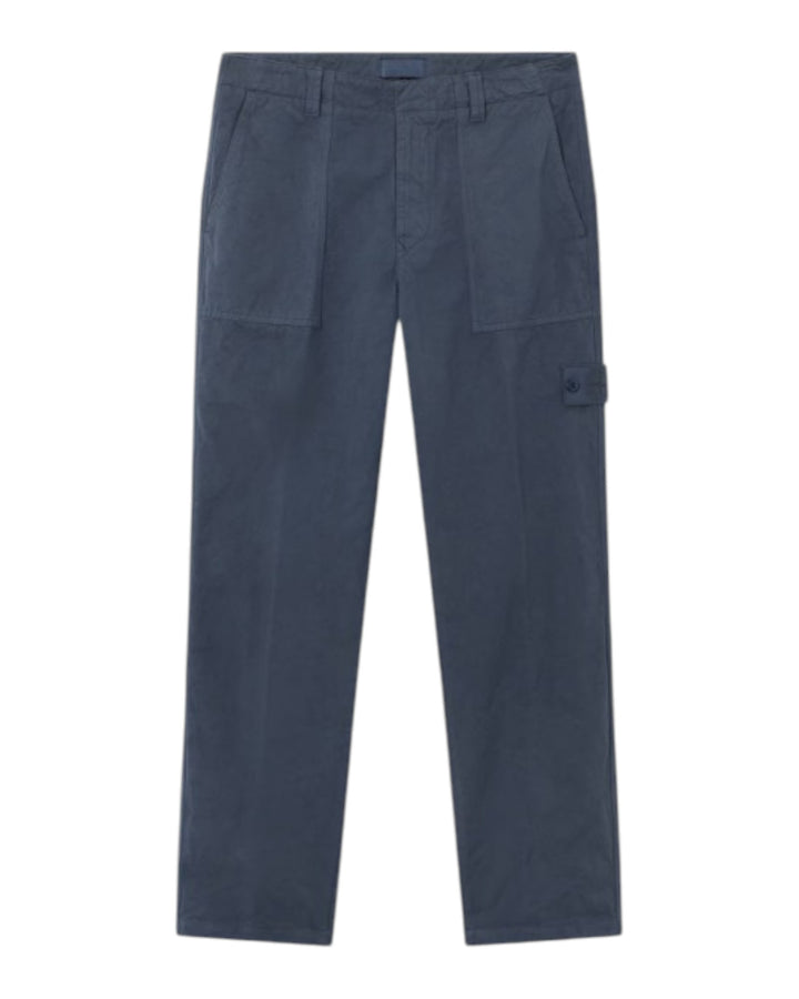 Stone Island Ghost Cotton Linen Canvas Fatigue Trousers Type RE