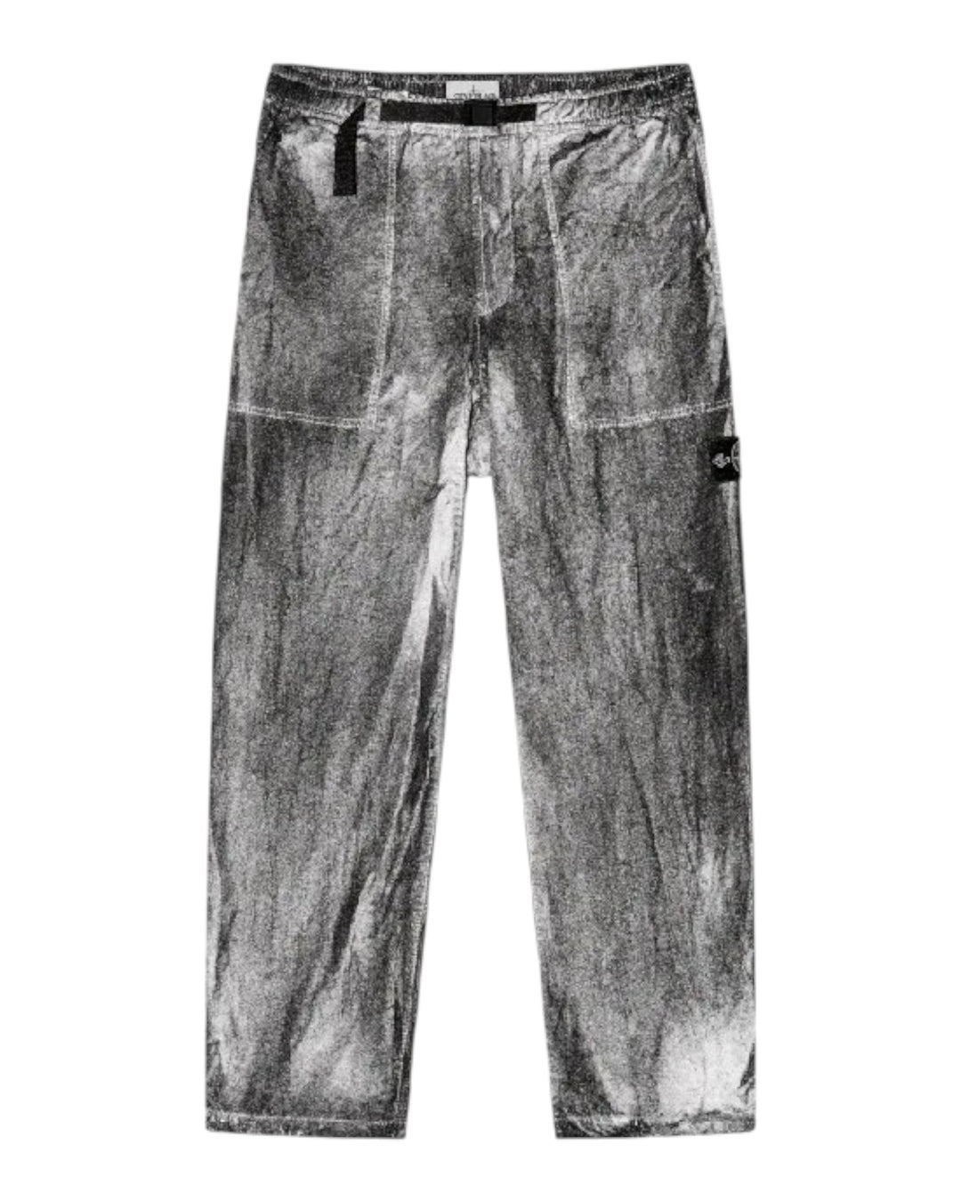 Stone Island Dense Nylon-TC Hand Sprayed Reflective Trousers Type LO
