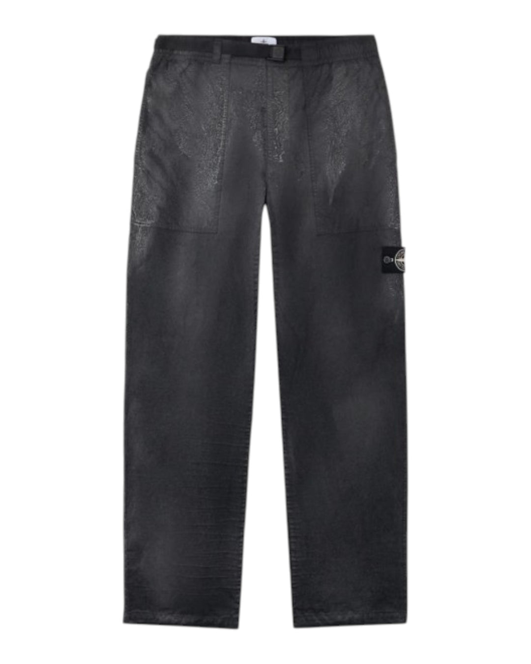 Stone Island Dense Nylon-TC Hand Sprayed Reflective Trousers Type LO