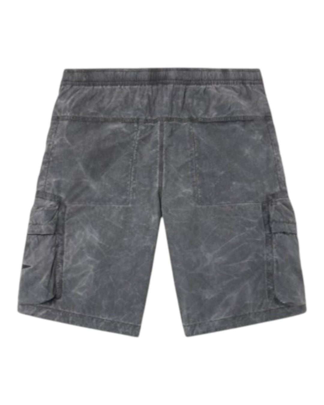 Stone Island Uneven Pigment Dyed Nylon Smerigliato + Nylon Canvas Shorts