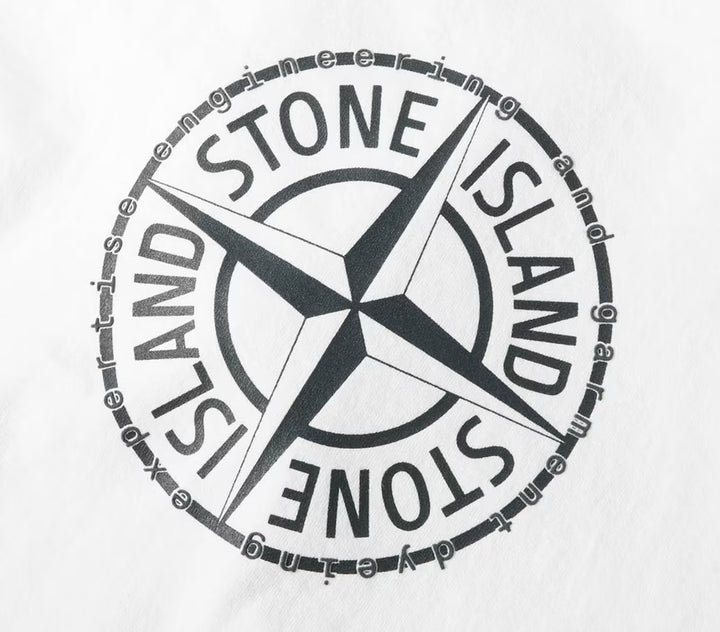 Stone Island All Around Compass Graphic T-Shirt