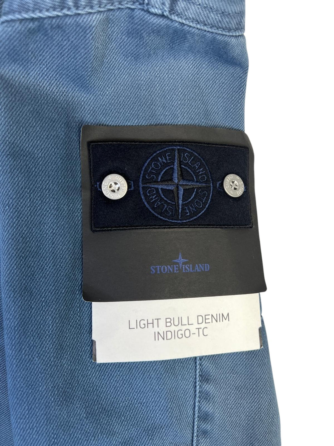 Stone Island Light Bull Denim Indigo-TC