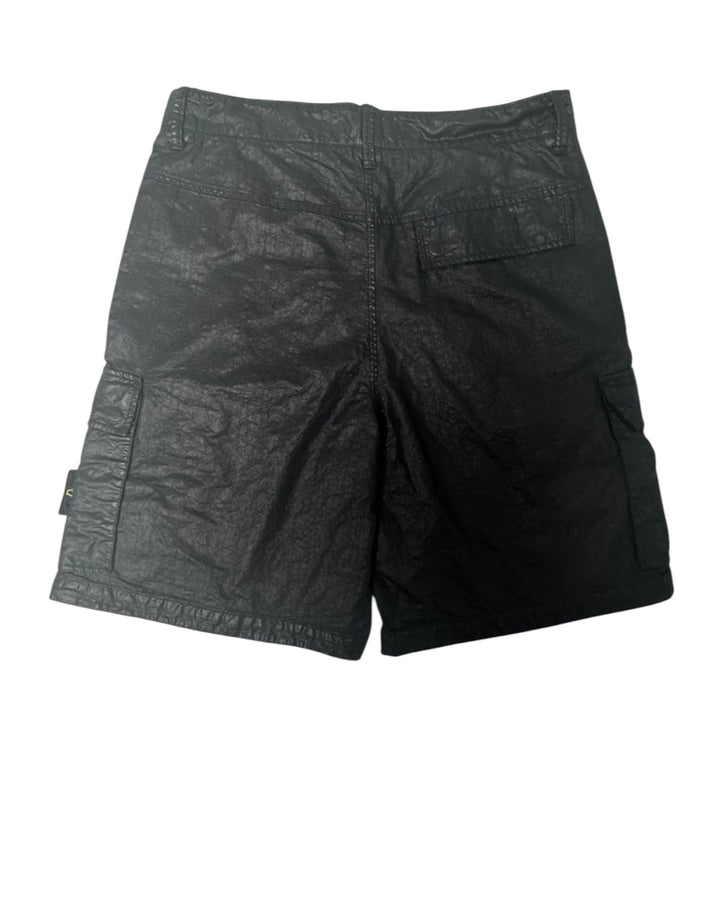 Stone Island Bermuda Shorts Organic-Look Nylon Panama-TC