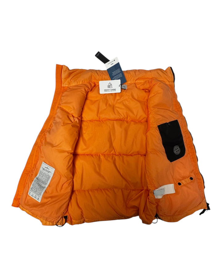 Stone Island Garment Dyed Crinkle Reps R-NY Down Gilet