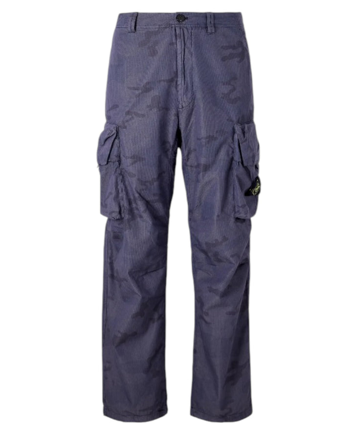 Stone Island Faded Camo Ripstop-TC Cargo Trousers Type LO