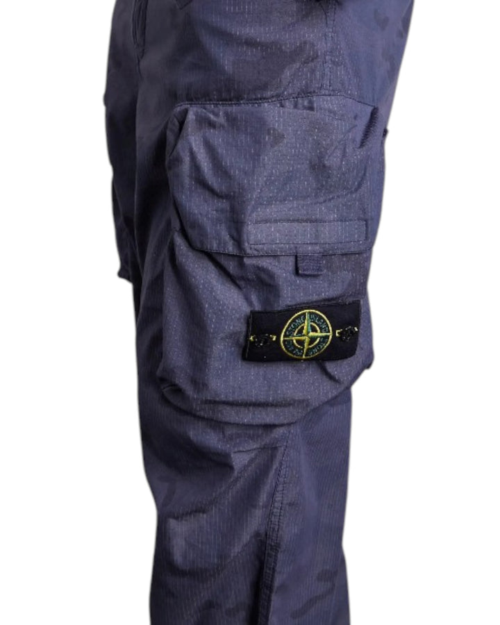 Stone Island Faded Camo Ripstop-TC Cargo Trousers Type LO