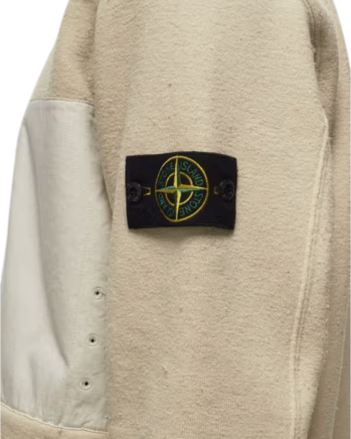 Stone Island Plated Terry Fleece Cotton Pile