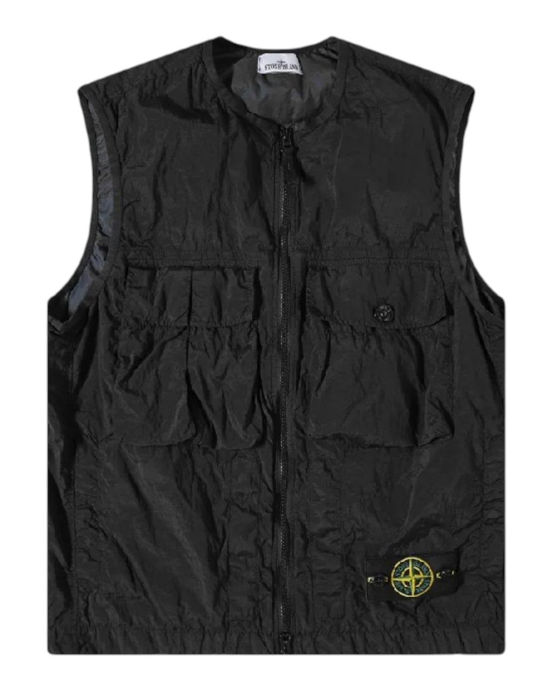 Stone Island Nylon Metal In Econyl Regenerated Nylon Gilet