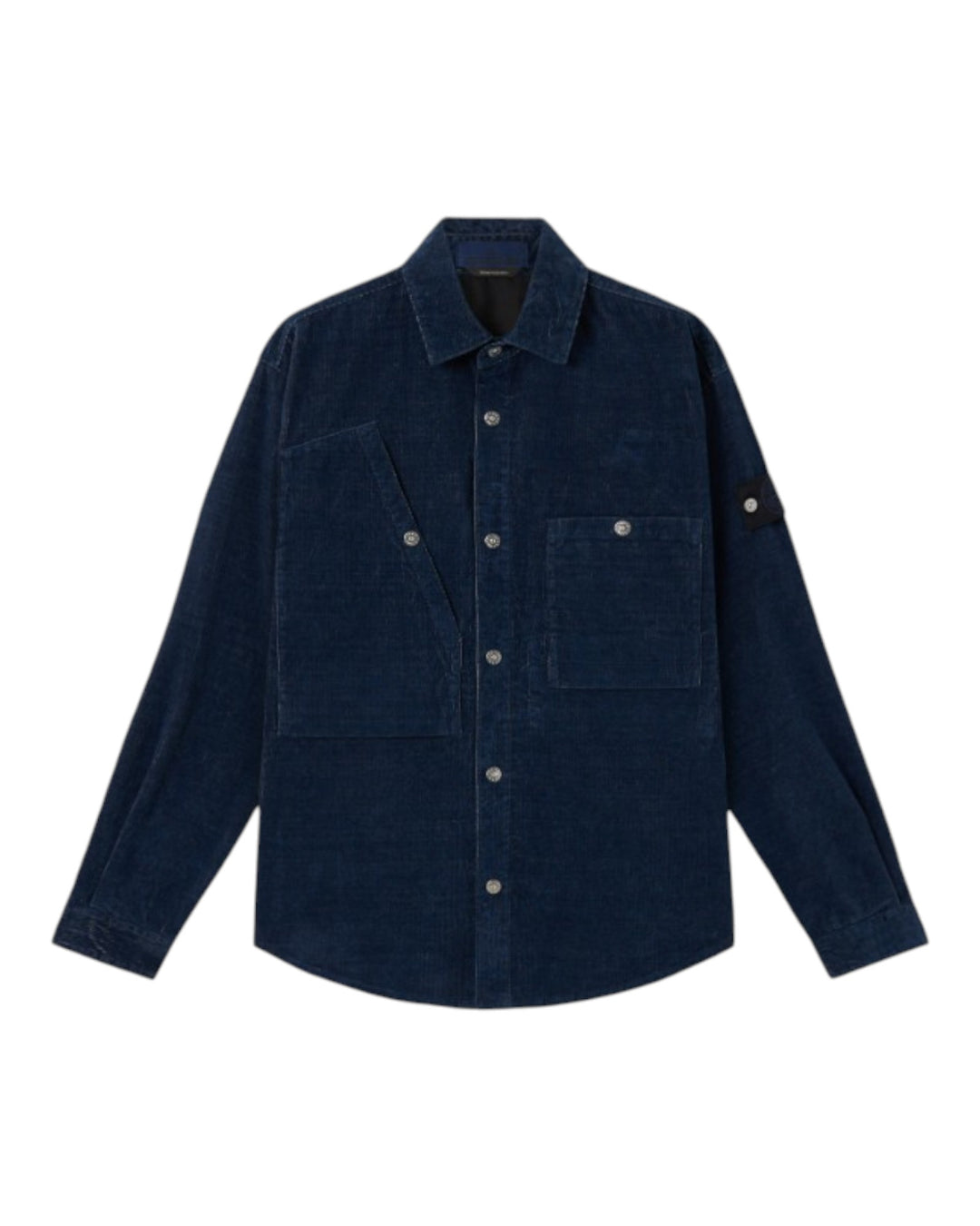 Stone Island Indigo Micro Corduroy Rinsed Overshirt