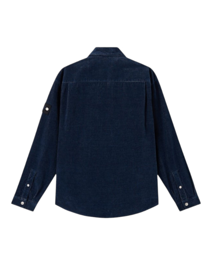 Stone Island Indigo Micro Corduroy Rinsed Overshirt