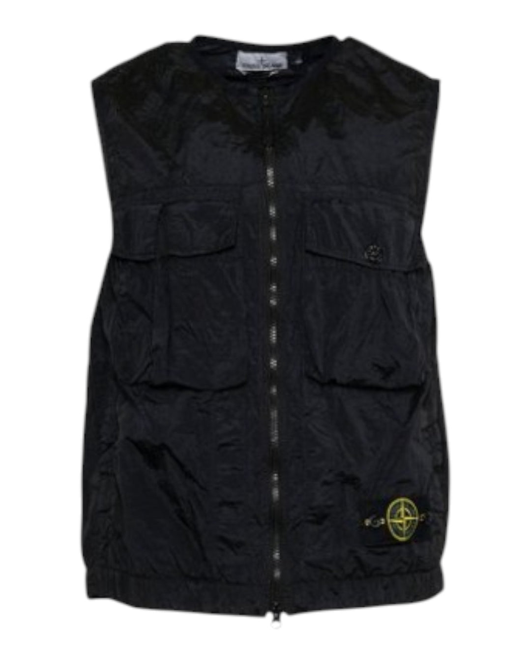 Stone Island Nylon Metal In Econyl Regenerated Nylon Gilet