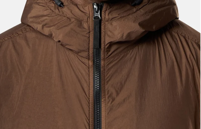 Stone Island Garment Dyed Crinkle Reps NY Hooded Jacket
