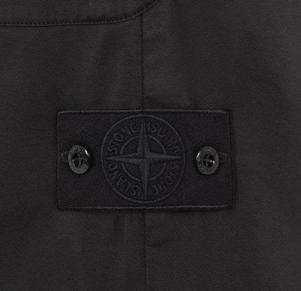 Stone Island Ghost Stretch Cotton Lyocell Satin Bermuda Shorts