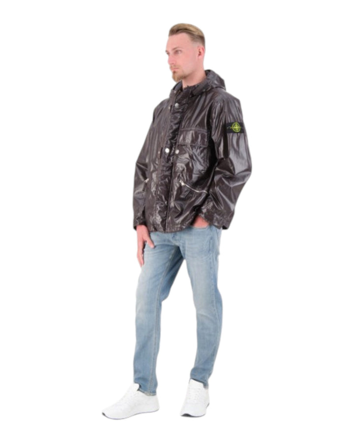 Stone Island Hooded Mussola Gommata Parka