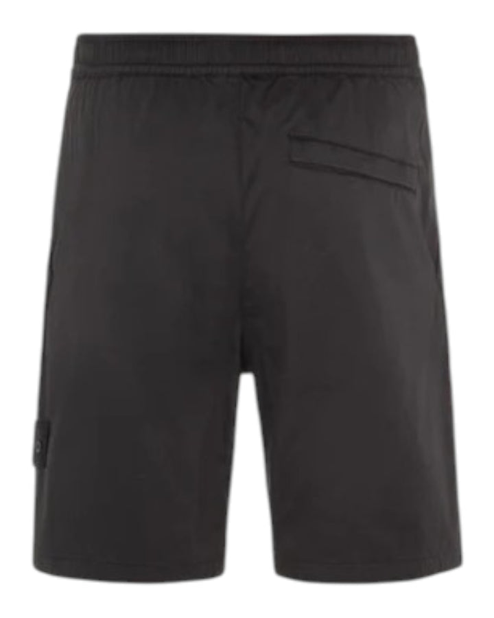 Stone Island Ghost Stretch Cotton Lyocell Satin Bermuda Shorts