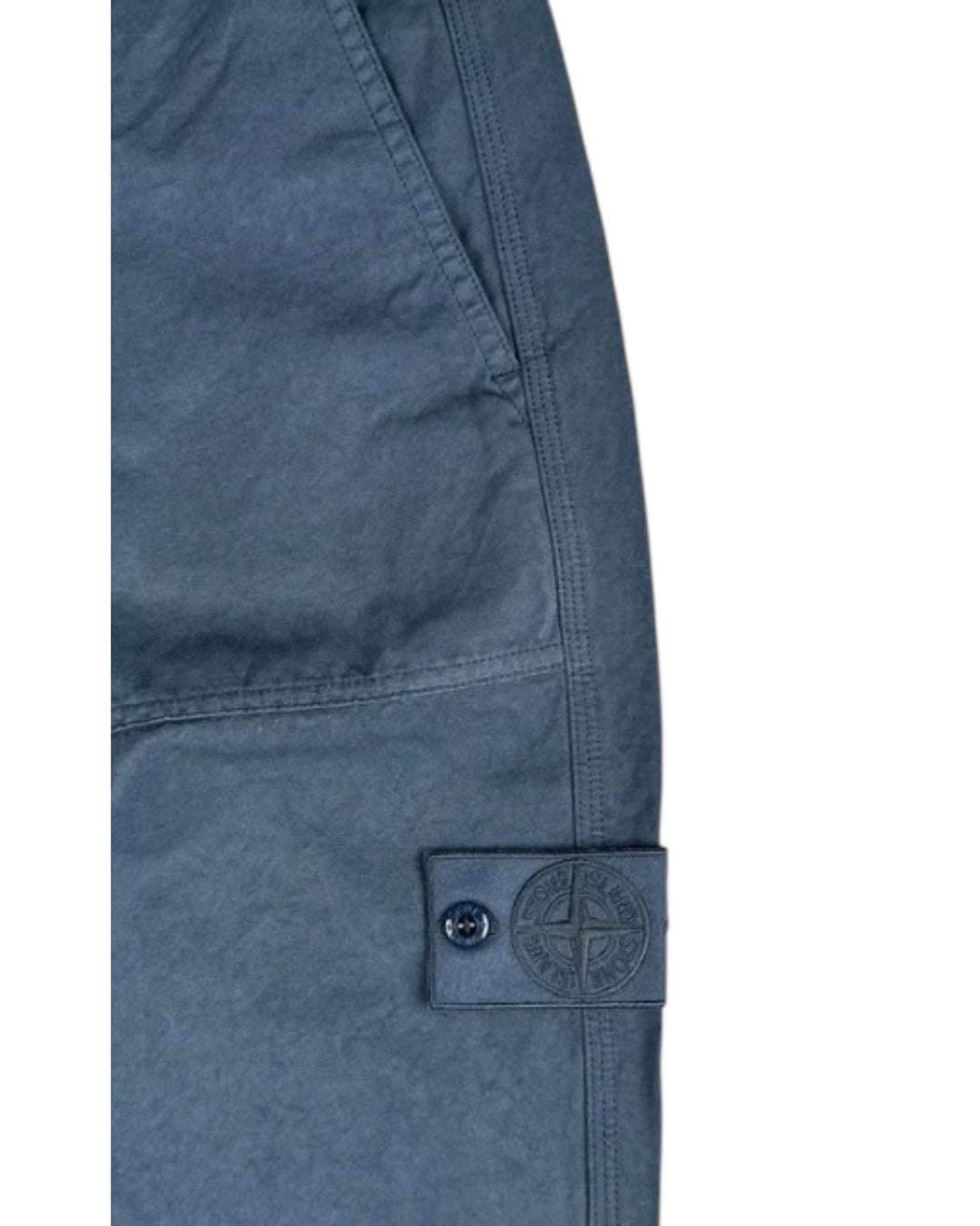 Stone Island Ghost Cotton Linen Canvas Fatigue Trousers Type RE