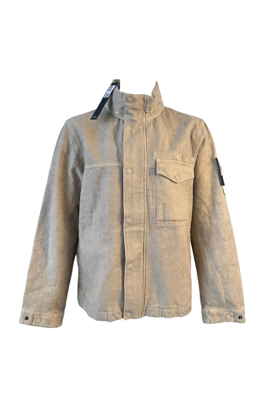 Stone Island Bonded Linen Ghost Jacket