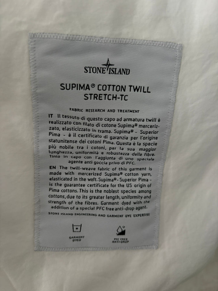 Stone Island Supima Cotton Twill Stretch-TC