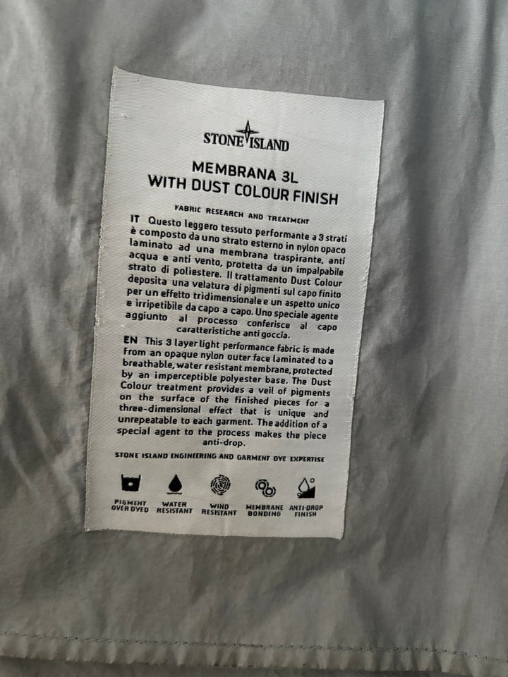Stone Island Membrana 3L With Dust Colour Finish